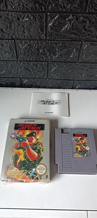 Juego NES Rush'n Attack Konami