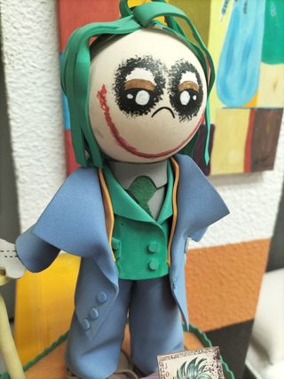 Figura Joker Goma Eva artesanal.