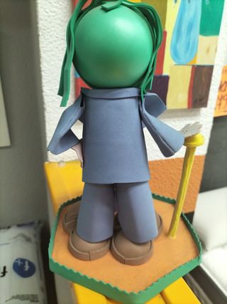 Figura Joker Goma Eva artesanal.