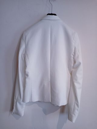 Blazer Blanco Mango Talla XS