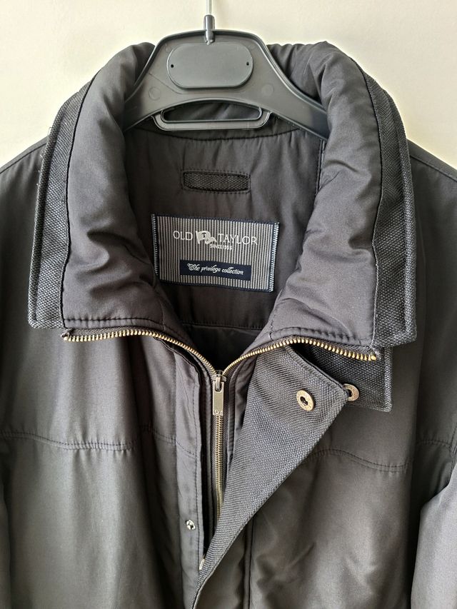 OLD TAYLOR Cazadora Negra Talla L-XL