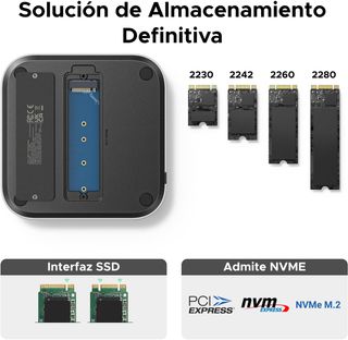 Dock 10 en 1 para Mac Mini M4/M4 Pro NUEVO