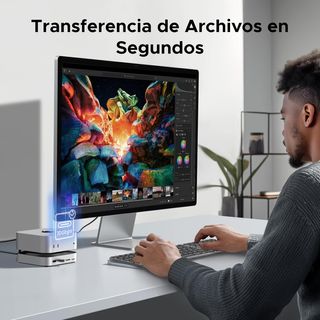 Dock 10 en 1 para Mac Mini M4/M4 Pro NUEVO
