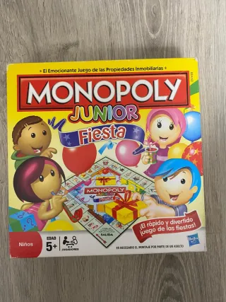 Monopoly Junior Fiesta Juego de Mesa