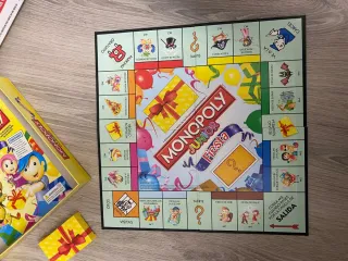 Monopoly Junior Fiesta Juego de Mesa
