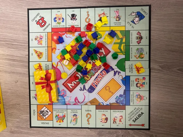 Monopoly Junior Fiesta Juego de Mesa