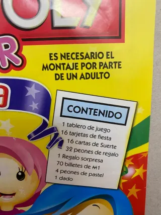 Monopoly Junior Fiesta Juego de Mesa