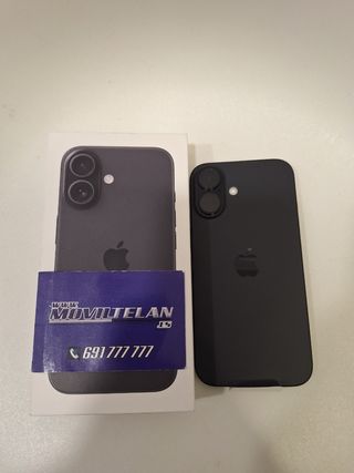 iPhone 16 128GB Negro Nuevo