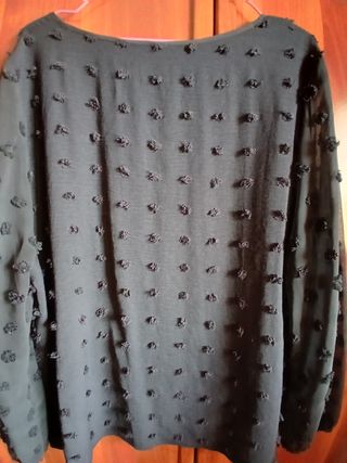 Blusa SHEIN negra talla XXL 
