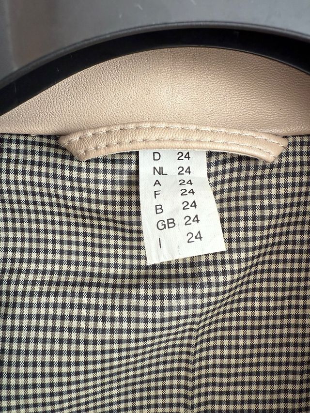 Chaqueta bomber de piel