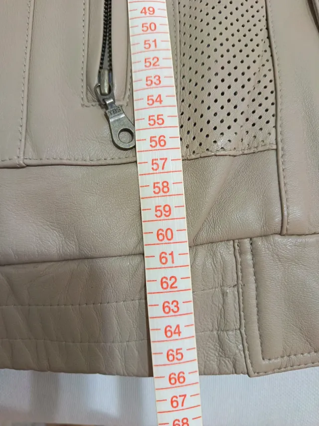 Giacca bomber in pelle