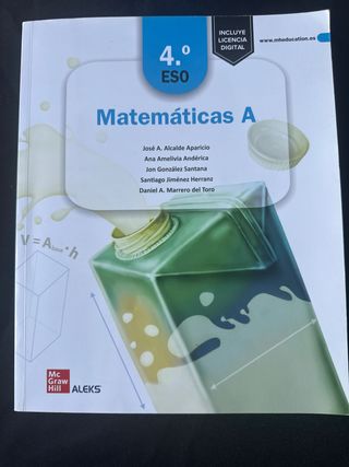 Matemáticas A 4.º ESO