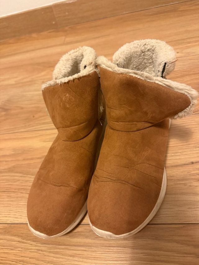 Botines de invierno con pelo