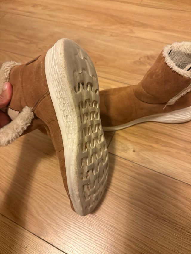 Botines de invierno con pelo