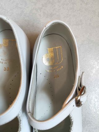 Zapatos Comunion Villena Piel Niña Talla 33