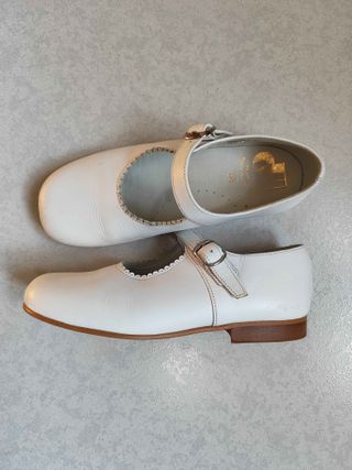 Zapatos Comunion Villena Piel Niña Talla 33