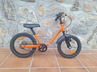 Bicicleta Btwin 14 Naranja