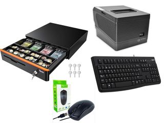 Kit TPV: Cajón, Impresora, Teclado, Ratón y Wifi