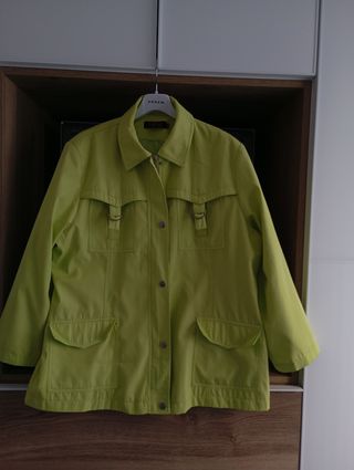 Parka fina verde