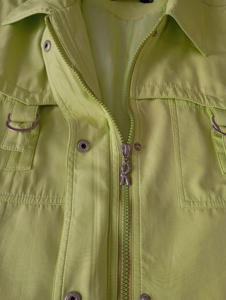 Parka fina verde