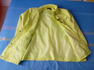 Parka fina verde
