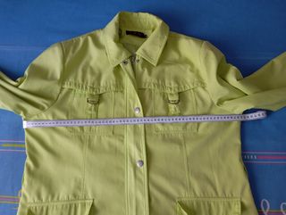Parka fina verde