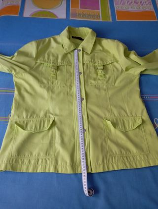 Parka fina verde