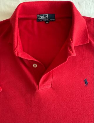 Polo Ralph Lauren Rojo Talla XXL