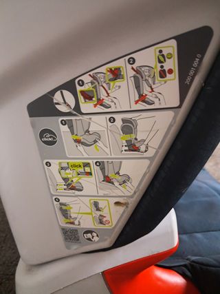 Silla coche Römer Isofix Grupo 1/2