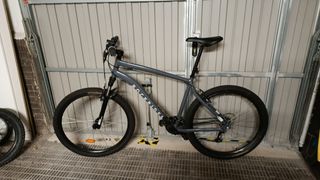 Bicicleta Rockrider Gris