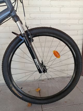 Bicicleta Rockrider Gris