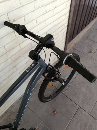 Bicicleta Rockrider Gris