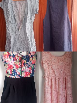 Lote de 4 vestidos c2