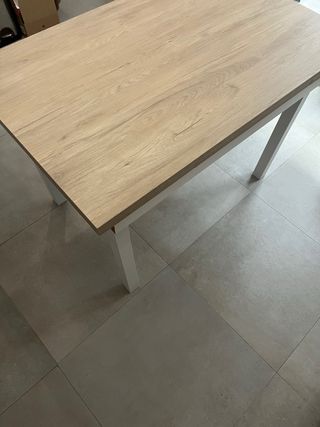 Mesa de cocina extensible El Corte Inglés