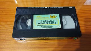 VHS Original. LO LLAMABAN DEDOS DE ACERO 1971 RARA