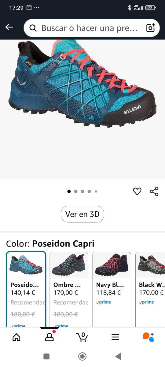 Zapatillas senderismo Gore-Tex Mujer Salewa