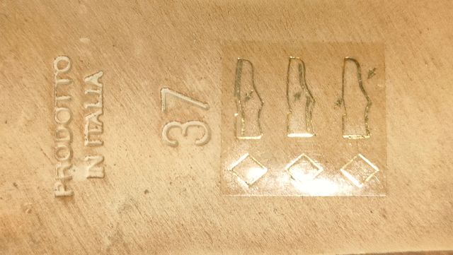 Scarpe Vigevano donna n.37 blu aperte