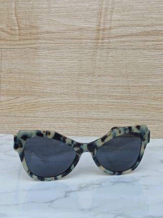 Occhiali da sole cat-eye tartarugati