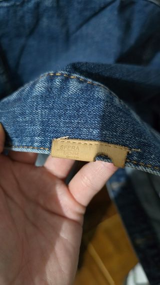 Chaqueta vaquera azul
