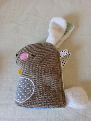 Libro/peluche sensorial bebés