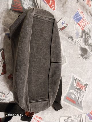 Borsa tracolla tessuto jeaaa RuiVihuang grigio mar