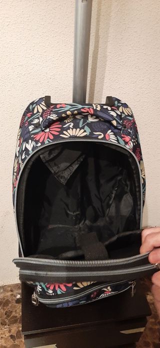 Mochila con ruedas Totto floral