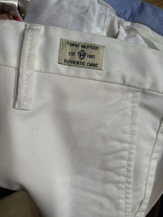 Pantalón Chino Tommy Hilfiger Blanco talla 31/34