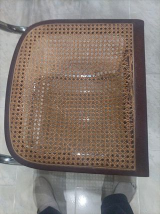 Silla Cesca Gavina 70s  para reparar asiento ratán