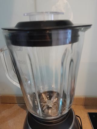 Batidora de vaso de cristal grande