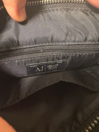 Bolso Armani Jeans Negro