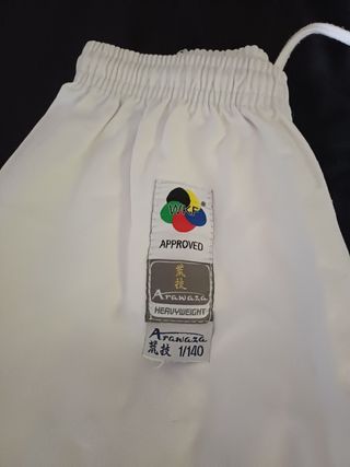 Kimono Karate Athlets Blanco Casi Nuevo