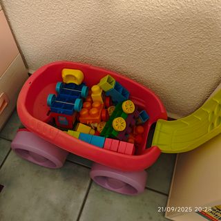 Paquete Bicicleta, lego, Playmobil, y mass ,pack o