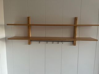 Estantería de cocina madera y metal