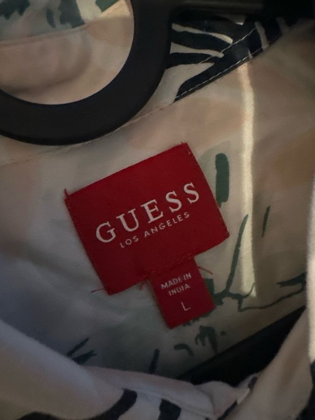 Camisa Guess Estampada Multicolor